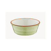 Bonna China Natura dia.4.75" h:1.75" 10 oz. Round Green Porcelain Bowl (Set of 4)